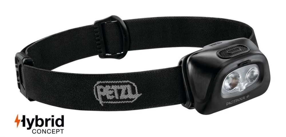 Petzl Tactikka+ 350 Hoofdlamp Zwart