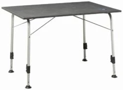 Dukdalf Majestic 1 Elegant 80 X 60 Cm Campingtafel Donkergrijs