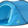 DWS Tornado 160 - 2 Persoons Tent Blauw