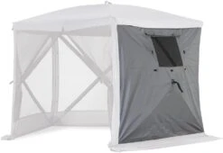 Bardani Zijwand Quick Lodge 4 Partytent Grijs