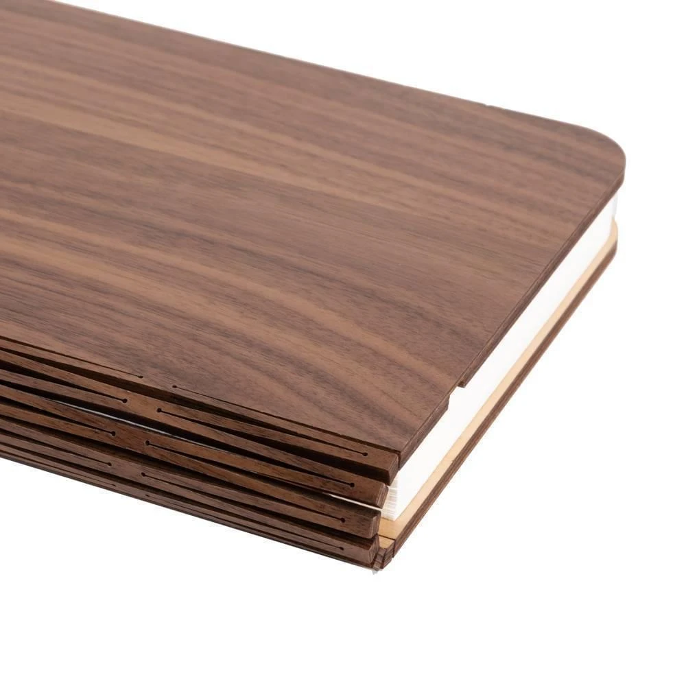 LEDR Boek Lamp Walnut Medium - Afbeelding 2