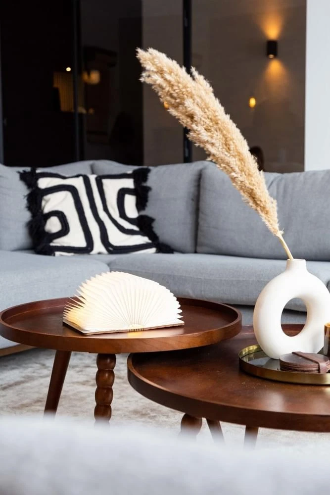 LEDR Boek Lamp Walnut Medium - Afbeelding 4