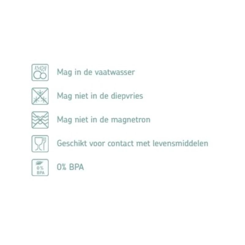 Mepal Serveerschaal Bloom 600 Ml Groen - Afbeelding 2