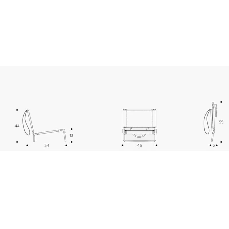 Lafuma CB Velio Strandstoel Blauw - Afbeelding 3