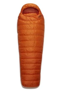 RAB Ascent 300 Long Mummy Slaapzak Dons Oranje
