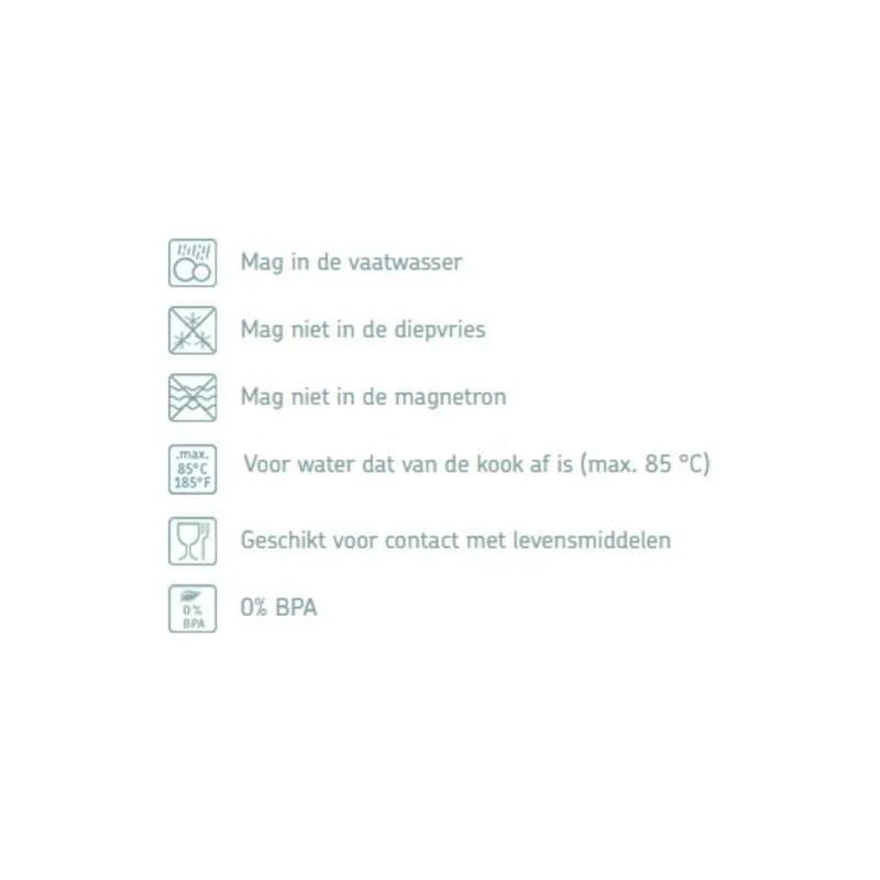 Mepal Serveerschaal Bloom 1,5 L Blauw - Afbeelding 2