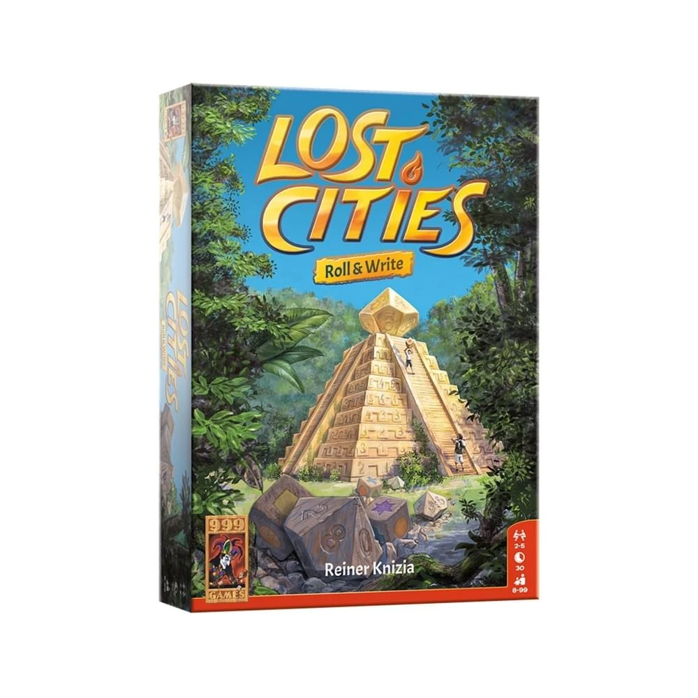 999 Games Lost Cities Roll & Write